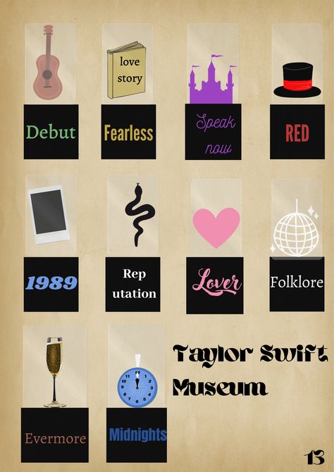 Taylor Swift Era Painting, Taylor Swift Albums Symbols, Taylor Swift Eras Tour Symbols, Fearless Taylor Swift Symbols, Taylor Swift Album Themes, 1989 Symbols Taylor Swift, Taylor Swift Era Symbols, Symbols For Taylor Swift Albums, Taylor Swift Elevator Buttons