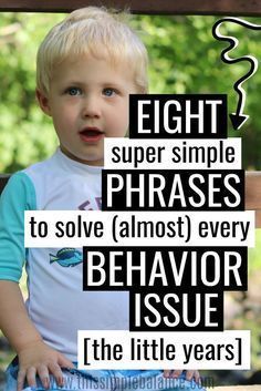 Simple Phrases, Toddler Behavior, Education Positive, Confidence Kids, Parenting Techniques, Smart Parenting, Classroom Behavior, Four Kids, Parenting Toddlers