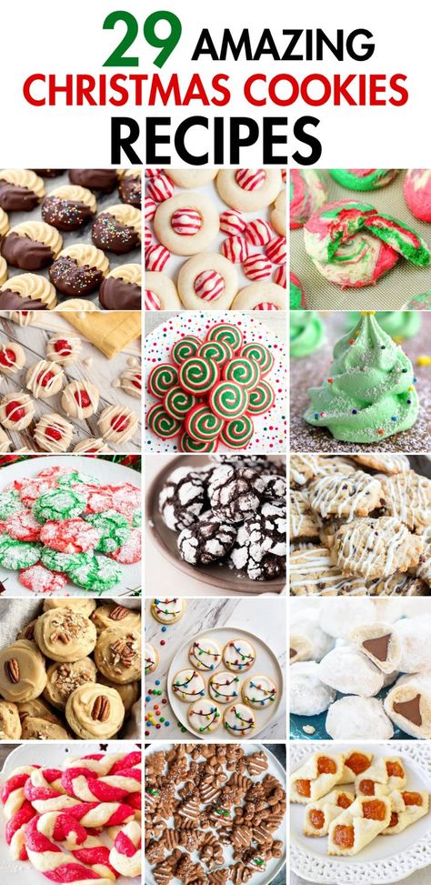 christmas cookies recipes Ultimate Christmas Cookies, Recipe Christmas Cookies, Christmas Themed Cookies Easy, Spiral Cookies Christmas, New Christmas Cookies 2024, Baked Goods Christmas, Cookie Recipes Christmas Easy, 25 Days Christmas Cookies, Soft Christmas Cookies Recipes