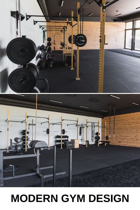 Modern Crossfit Gym, Functional Fitness Gym Design, Small Crossfit Gym Design, Minimalist Gym Design, Functional Gym Design, Functional Fitness Gym, Gym Design Interior Modern, Gym Studio Design, Crossfit Gym Design Ideas