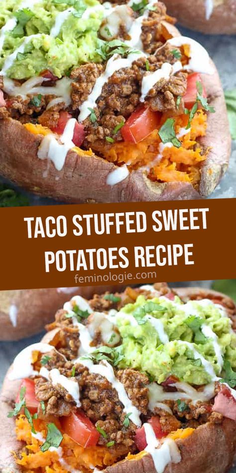 Taco Toppings, Stuffed Sweet Potatoes, Dinner Keto, Keto Healthy, High Protein Dinner, Protein Dinner, Healthy Wraps, Healthy High Protein Meals, Keto Dinners