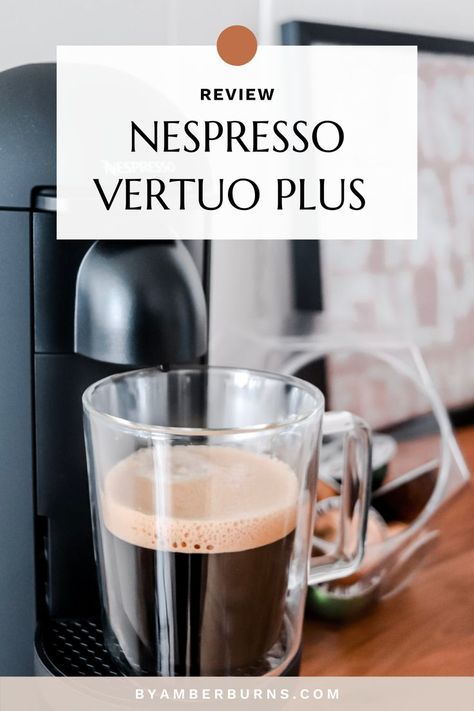 Review of the nespresso vertuo plus machine plus a milk frother recommendation for lattes and the best nespresso vertuo coffee and espresso pods! Nespresso Vertuo Plus, Espresso Pods, Nespresso Vertuo, My Morning Routine, Milk Frother, Coffee Recipes, Cup Of Coffee, My Favorite Part, Morning Routine