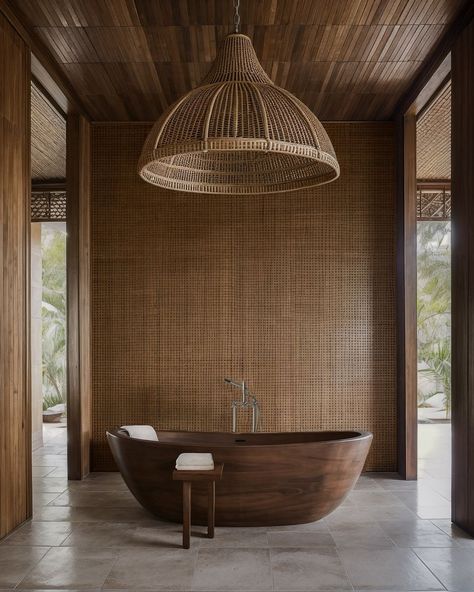 Stunning ✨ 📸 @noasantos Resort Bathroom, Japanese Style Bathroom, Wabi Sabi Home Decor, Wabi Sabi Design, Wabi Sabi Interior, Wabi Sabi Decor, Bathroom Styling, Interior Inspo, Bathroom Interior Design