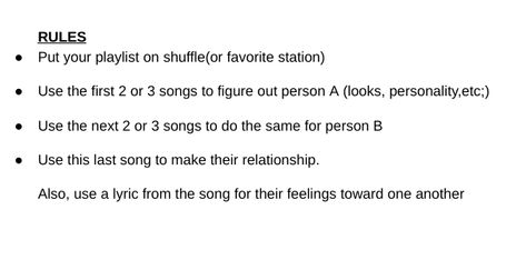 Playlist On Shuffle, Character Song Challenge, Shuffle Song Challenge, Songs As Characters, Oc Song Challenge, Character Playlist Template, Make A Playlist For Your Oc, Oc Playlist, Music Challenge