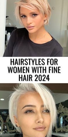 Medium Short Fine Haircuts, Short Pixie Haircuts Low Maintenance, Short Bobs For Fine Thinning Hair, Transitional Hairstyles For Short Hair, Over 50 Fine Hair Styles, Best Short Haircuts For Fine Thinning Hair, Short Hairstyle Women Thinning Fine Hair, Short Fine Hairstyle Women, Short Hair Cuts For Fine Hair 2023