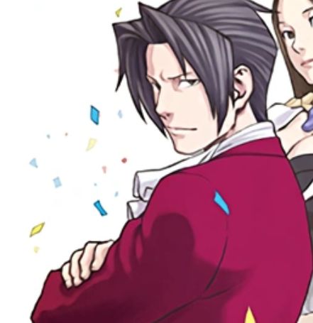 Miles Edgeworth Pfp, Ace Attorney Matching Icons, Edgeworth Pfp, Miles Edgeworth Icon, Edgeworth Ace Attorney, Edgy Baby, Edgy Boy, Miles Edgeworth, Phoenix Wright