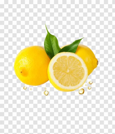 Lemon Transparent, Fruit Clip Art, Lemon Png, Citrus Food, Juice Ad, Photo Elements, Orange Citrus, Food Png, Graphic Design Flyer