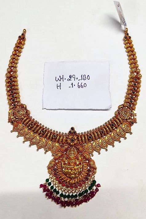 30 Gm Gold Necklace Design, Necklace In 30 Grams Gold, 30grams Gold Necklace Designs Short, 30 Grams Gold Necklace Indian, 30grams Gold Necklace Designs, 30 Grams Gold Haram Designs, Gold Necklace Set 20 Grams, Diy Necklace Ideas, Kasula Peru