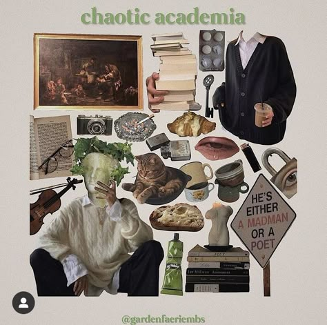 Chaotic Academia Aesthetic, Dark Academia Guide, Amazon Fresh, Green Academia, Academia Aesthetic Outfit, Dark Academia Outfits, Dark Acadamia, Academia Aesthetics, Chaotic Academia