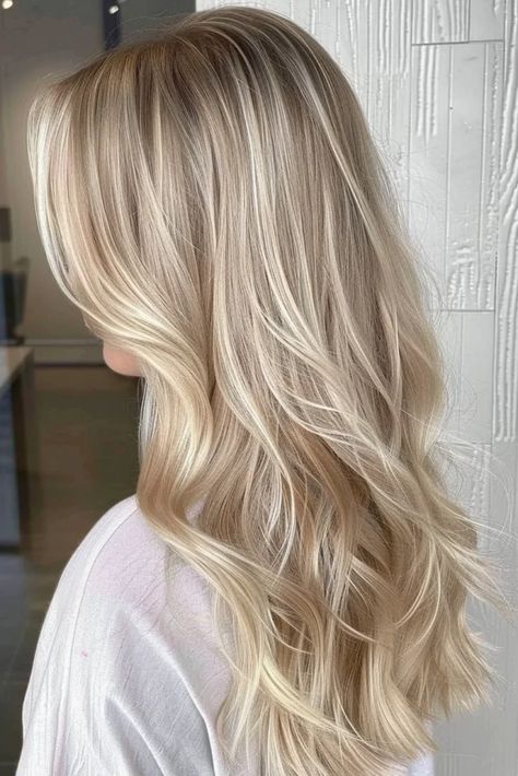 Babylights Vs Balayage: Which Trend Wins For Best Hair Glow-Up In 2024? Balayage Ideas Blondes, Europe Blonde Hair, Blonde Hair Variations, Wedding Hair Color Blonde, Blonde Balayage 2024 Trends, Babylights Blonde Balayage, Hair Blonde Highlights 2024, Cool Summer Blonde Hair, Baby Lights Vs Balayage