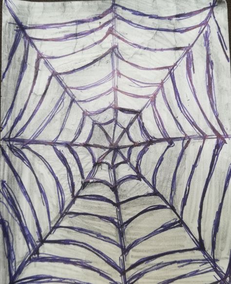 Spiderweb Sketchbook Page Cutout, How To Make A Spider Web Page, Spider Web Page, Cobweb Art, Spiderweb Sketch, Spiderweb Drawings, Blank Book Cover, Spider Web Drawing, Sketchbook Cover