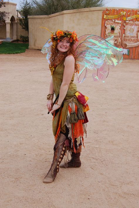 twig the fairy | The Arizona Renaissance Festival is a medie… | Flickr Fairy With Wings, Woodland Fairy Costume, Faerie Costume, Godmother Dress, Ren Faire Costume, Fairy Cosplay, Fairy Outfit, Fair Outfits, Ren Fair