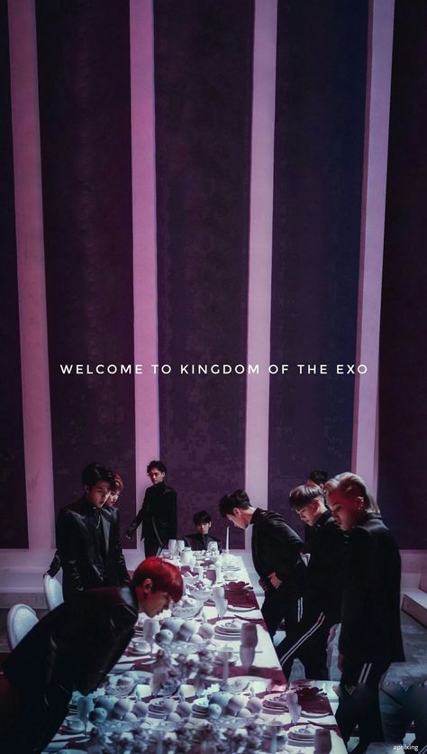 Kings are back Exol Aesthetics, Aesthetic Wallpaper Lyrics, Exo Aesthetic Wallpaper, Monster Wallpaper, Exo Monster, Exo Group, Exo Background, Exo Aesthetic, Wallpaper Lyrics