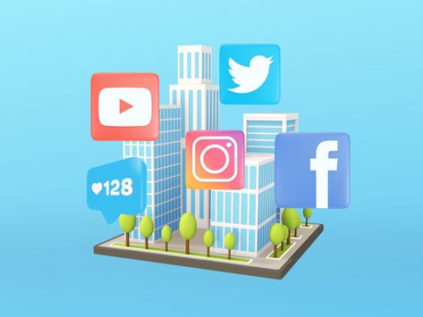 Social Media Gif Animation, Social Media Marketing Video, Gif Social Media, Social Media Gif, Social Media Animation, Logistics Design, Interactive Web Design, Class Presentation, Creative Tile