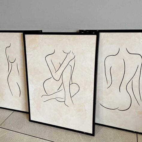 Woman Line Art | Body Line Drawing | Naked Woman Drawing | Minimal Art Woman Outline, Drawing Minimal, Outline Pictures, Embroidered Canvas Art, Face Outline, Stencil Wall Art, Body Outline, Woman Line Art, Silhouette Tattoos