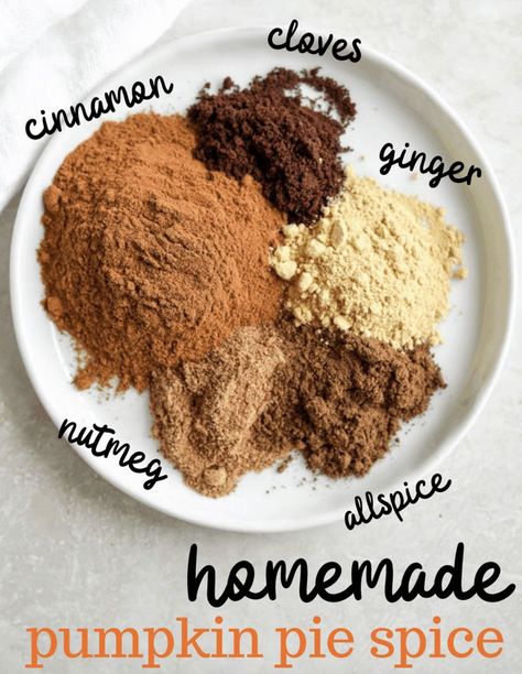 Homemade Pumpkin Pie Spice Recipe Oatmeal Coffee, Paleo Pumpkin Muffins, Homemade Pumpkin Pie Spice, Chai Spice Mix, Pumpkin Pie Spice Recipe, Pie Spice Recipe, Fall Recipes Pumpkin, Homemade Spice Mix, Homemade Pumpkin Spice