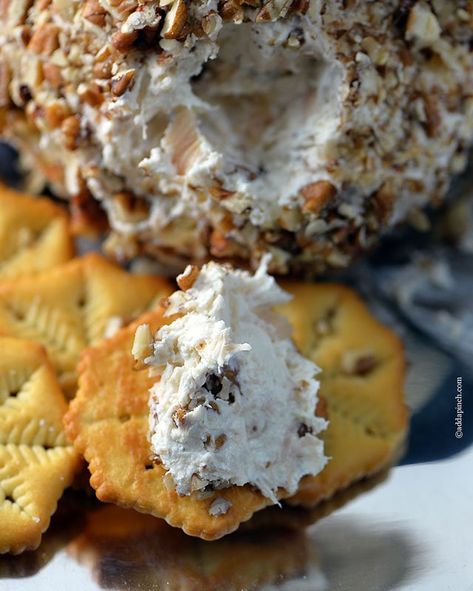 Chicken Cheese Ball Recipe - Add a Pinch Chicken Cheese Ball, Cheese Ball Recipe, Christmas Dinner Menu, Cream Cheese Chicken, Cheese Ball Recipes, Recipes Appetizers And Snacks, Balls Recipe, Party Food Appetizers, Recipes Chicken