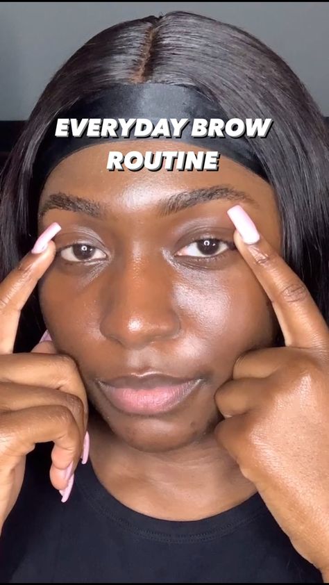 brow routine, everyday brows, brow tutorials, simple brow routine, eyebrow tutorials, soap brows black people, how to do eyebrows Brows Products, Curly Eyebrows, How To Do Brows, Black Women Makeup Tutorial, Soap Brows, Brow Routine, Makeup Routines, How To Do Eyebrows, Brow Tutorial