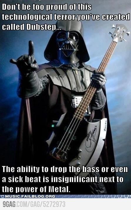 Star Wars Puns, Metal Meme, Power Metal, Heavy Metal Music, Thrash Metal, Relationship Memes, Music Memes, Dubstep, Music Genres