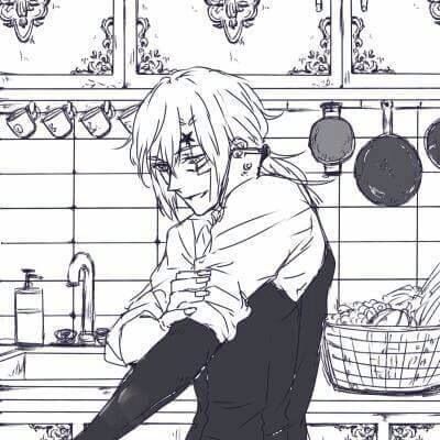 Allen cooking D Gray Man Allen, Grey Man, Allen Walker, Pandora Heart, Black Order, K Project, Animal Education, Gray Man, D Gray Man