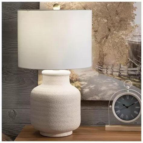 Lamps | Table, Desk & Accent Lamps | Hobby Lobby White Bedside Lamps, Rose Gold Lamp, Beach Details, Bedroom Lamps Nightstand, Electric Material, White Ceramic Lamps, Farmhouse Lamps, Small Lamps, Bedroom Redo