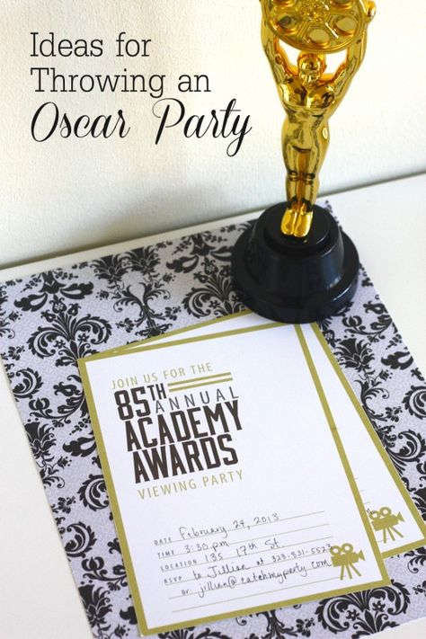 Academy Awards Oscar Party Ideas | Catch My Party Awards Party Ideas, Oscar Party Ideas, Queso Dip Recipe, Oscars Party Ideas, Academy Awards Party, Oscar Awards, Party Like Gatsby, Oscar Viewing Party, Grammy Party