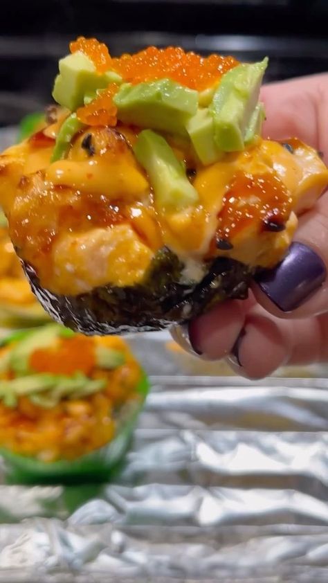 Joedy Tran on Reels | Meghan Trainor · Don't I Make It Look Easy Cupcake Sushi Bake, Sushi Bake Cupcakes, Sushi Cupcakes Ideas, Salmon Cupcakes, Counter Top Oven, Sushi Seasoning, Sushi Cupcakes, Cupcakes Simple, Salmon Bake