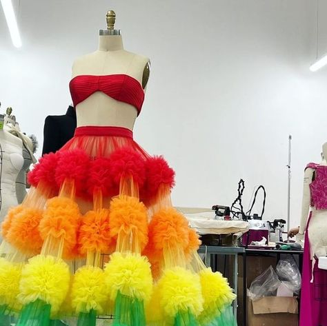 Firework Costume, Pride Outfit Ideas Women, Rainbow Gown, Pride Looks, Pride Dress, Rainbow Costume, Pride 2024, Pride Parade Outfit, Rainbow Costumes