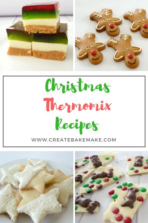 Christmas Thermomix Recipes No Bake Christmas Recipes, Quick Christmas Dessert, Christmas Fare, Almond Bark Recipes, No Bake Christmas, Tiny Chef, Homemade Baileys, Bake Christmas, Thermomix Baking