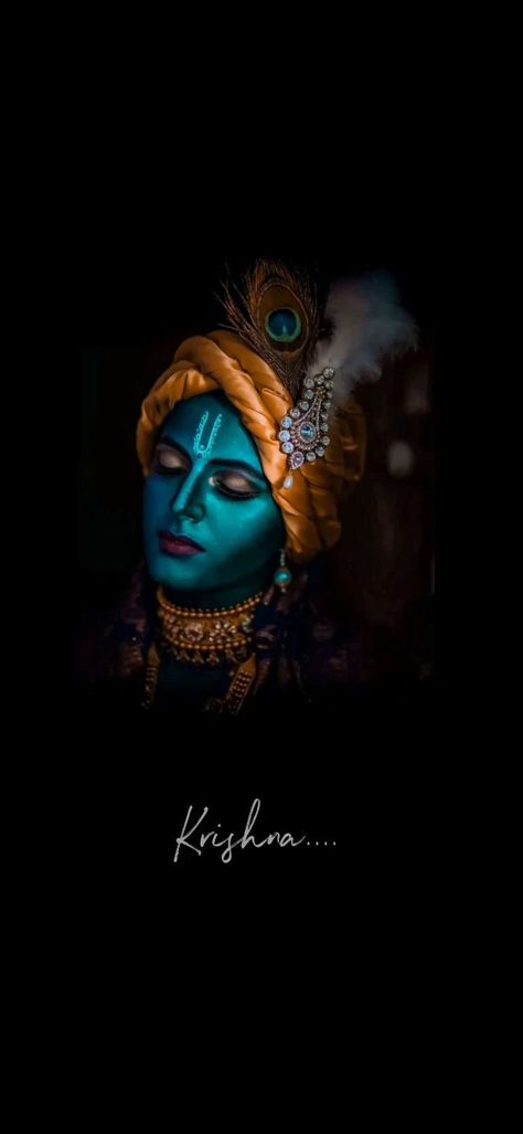 Krishna Dark Wallpapers Krishna Black, Krishna, For Free, Wallpapers, Iphone, Blue, Black