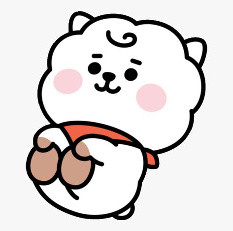 Stickers Bts, Bts Cake, Bts Bt21, Images Kawaii, Pop Stickers, Kpop Drawings, Bts Aesthetic Pictures, Bts Drawings, Bts Chibi