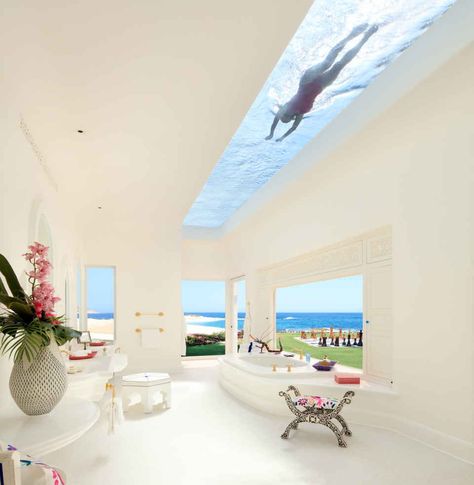 Glass Bottom Pool, Open Hotel, Glass Pool, Mexico Hotels, Dream Pools, Mansions Luxury, The Ceiling, Pool Houses, Pool Designs