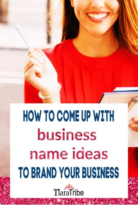 How to come up with business name ideas for your brand | branding | building a business #businessnameideas #building a business #branding #onlinebusiness How To Come Up With A Business Name, Creating Business, Unique Business Names, Business Name Ideas, Online Business Plan, Brand Words, Business Checklist, Online Business Opportunities, Online Business Tools