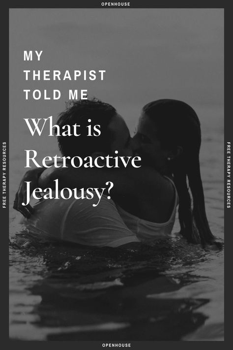 Retroactive jealousy - and being jealous about a partner's past - can be quite common but can easily escalate into obsessive or compulsive thoughts. Here is some advice to help you deal with retroactive jealousy and help you come to terms with your partner's past. For more relationship advice from relationship therapists, head to OPENHOUSE now. relationship therapy | relationship advice | dealing with jealousy | jealousy tips | relationship tips Jealousy Relationship, Retroactive Jealousy, Jealousy In Relationships, Dealing With Jealousy, Being Jealous, Jealousy Jealousy, Relationship Therapy, Healthy Relationship Tips, Jealous Of You