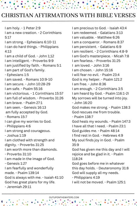 Scripture Who God Says I Am, Bible Aethstetic, Truths God Says About Me, Postive Afframations Bible, Bible Declarations Scriptures, Daily Godly Affirmations, I Am Bible Affirmations, You Say God Says, Christian Declarations For Women