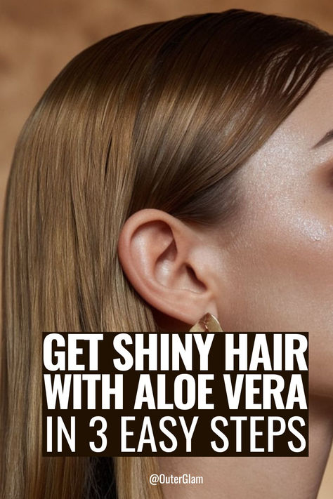 When your hair lacks luster and vitality, aloe vera can be the natural solution you've been seeking. If you're ready to transform your dull locks into a shiny, healthy mane, these three simple steps are exactly what you need. Discover how to harness the power of aloe vera for your hair care routine. Aloe Vera Plant For Hair, Hair Flakes, Get Shiny Hair, Benefits Of Aloe Vera, Fresh Aloe Vera Gel, Aloe Vera Hair Mask, Aloe Vera Benefits, Diy Hair Masks, Fresh Aloe Vera