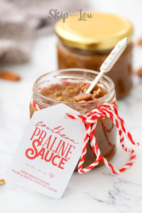 Scrumptious Southern Praline Sauce: The Perfect Dessert Topping Praline Sauce Recipe, Praline Ice Cream, Southern Praline, Praline Candy, Praline Sauce, Ice Cream Sauce, Almond Pound Cakes, Mini Cheesecake Recipes, Skip To My Lou