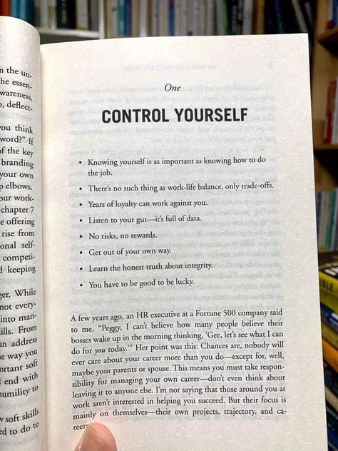 Control Yourself, Best Quotes From Books, Self Care Bullet Journal, Vie Motivation, Writing Therapy, Personal Improvement, Books For Self Improvement, Get My Life Together, Note To Self Quotes