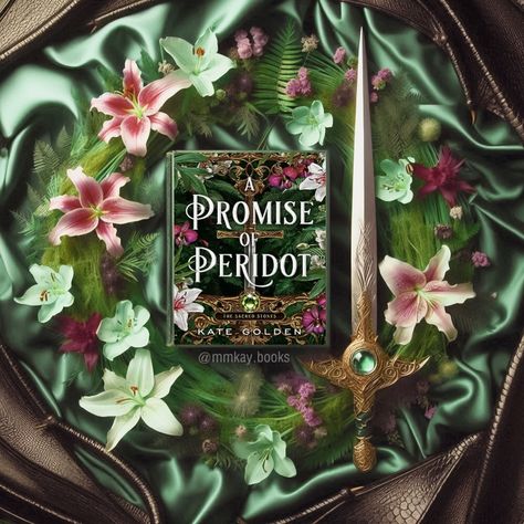 ꧁•𝙱𝚘𝚘𝚔 𝚁𝚎𝚟𝚒𝚎𝚠•꧂ Title: A Promise of Peridot Author: @kategoldenauthor Genre: Sci-Fi|Fantasy|Romantasy Published: April 9, 2024 Rating: ⭐️ ⭐️ ⭐️ ⭐️|🌶️ 🌶️ Tropes: 🗡️ Enemies to lovers ✨ Slow burn 🗡️ Dual POV ✨ Magic 🗡️ Fae ✨ Love triangle 🗡️ Witches “𝙏𝙝𝙚𝙧𝙚 𝙞𝙨 𝙤𝙣𝙡𝙮 𝙩𝙧𝙪𝙚 𝙘𝙤𝙪𝙧𝙖𝙜𝙚 𝙞𝙣 𝙛𝙖𝙘𝙞𝙣𝙜 𝙬𝙝𝙖𝙩 𝙛𝙧𝙞𝙜𝙝𝙩𝙚𝙣𝙨 𝙮𝙤𝙪.” The blade has to be found and a sacrifice is inevitable. Arwens fate is much too grave and debilitating to fully comprehend. But it’s what must be done for the sake of the realms. ... Love Triangle, Enemies To Lovers, Bookish Things, Slow Burn, Sci Fi Fantasy, Book Review, Sake, Sci Fi, Quick Saves