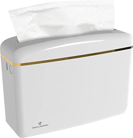 Amazon.com: Countertop Multifold Hand Paper Towel Dispenser by Oasis Creations, Single Sheet Dispensing – Glossy White : Industrial & Scientific Countertop Paper, Paper Hand Towels, Paper Towel Dispenser, Tissue Dispenser, Paper Dispenser, Towel Dispenser, Small Windows, White Countertops, Paper Towels