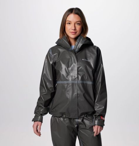 Women's OutDry Extreme™ HikeLite™ Shell Jacket | Columbia Sportswear Shiny Sportswear, Girl In Rain, Rain Suits, Shell Suit, Sauna Suit, Rain Suit, Rain Jacket Women, Sportswear Brand, Thermal Insulation