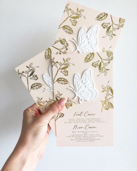 Wedding Menus Design, Foil Letterpress, Brochure Design Creative, Graphic Design Cards, European Wedding, Letterpress Invitations, Creative Stationery, Bridal Musings, Baby Invitations