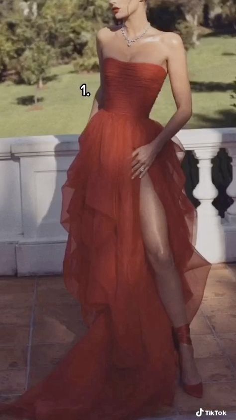 Blood Orange Dress, Formal Dance Dress, Abi Ball, Formal Dance Dresses, Moh Dress, Orange Prom Dresses, Ball Dance, Formal Dance, Long Red Dress