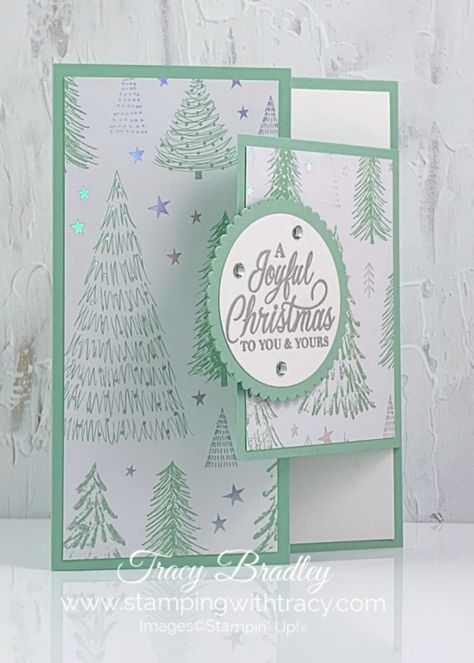 Chrismas Cards, Homemade Holiday Cards, Free Friday, Whimsical Christmas Trees, Create Christmas Cards, Simple Christmas Cards, Homemade Christmas Cards, Stampin Up Christmas Cards, Christmas Card Crafts