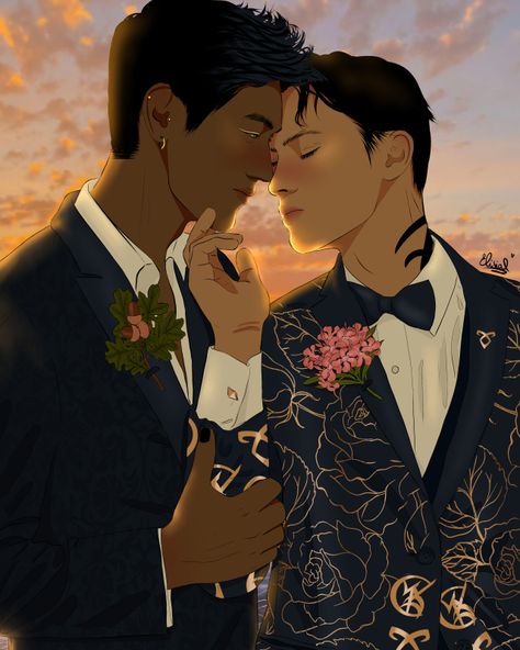 Malec Wedding, Magnus And Alec, Castiel Supernatural, Cassie Clare, Cassandra Clare Books, Shadowhunters Malec, A Seal, Alec Lightwood, The Dark Artifices