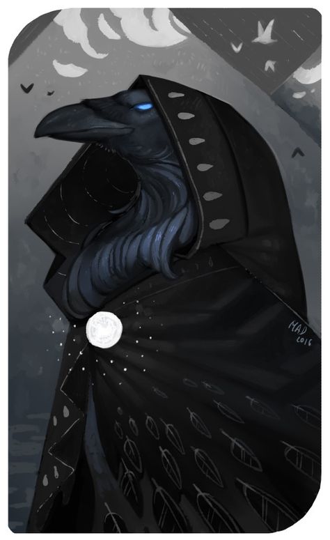 Kenku Rogue Female, Dnd Kenku Character Art, Kenku Character Art, Crow Wizard, Humblewood Art, Kenku Dnd, Moon Wizard, 다크 판타지, Fantasy Races