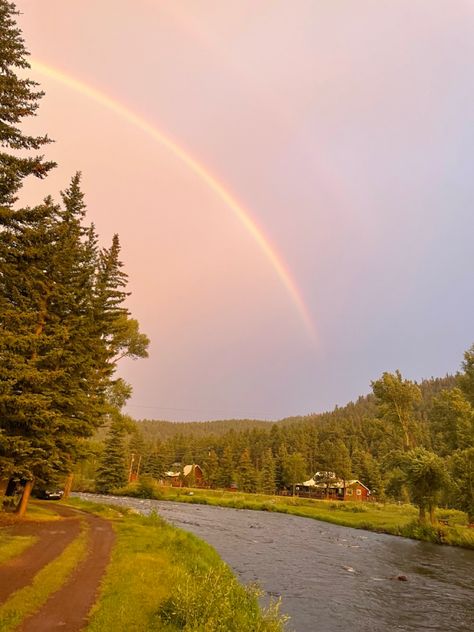 Shirley Aesthetic, Rainbow After Rain, Water Core, Rainbow After The Rain, Tiktok Ideas, Rainbow Rain, Rain Storm, Rainbow Sky, After The Rain