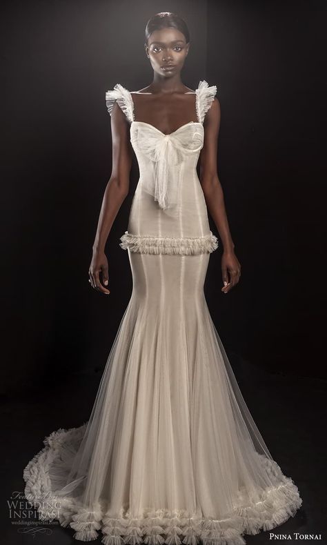 Lace A Line Wedding Dress, Drop Waist Gown, Drop Waist Wedding Dress, Pnina Tornai Wedding Dress, Wedding Inspirasi, Pnina Tornai, A Line Wedding Dress, Ballroom Dress, Wedding Dress Couture