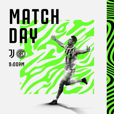 Juventus | Visuals - Artworks on Behance Soccer Graphic Design, Sports Design Ideas, Soccer Inspiration, Sports Design Inspiration, Sport Poster Design, Social Projects, Soccer Poster, Sports Marketing, Match Day