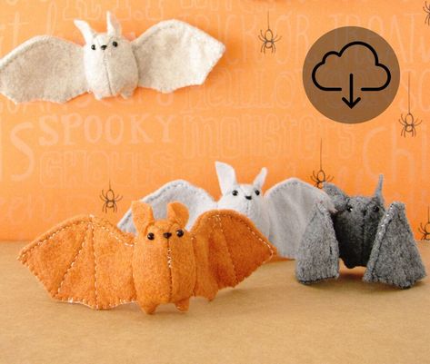 Morty the Bat Sewing Pattern Bat Sewing Pattern, Bat Sewing, Diy Plush Toys, Bat Craft, Halloween Sewing, Bat Pattern, Pocket Pet, Animal Sewing Patterns, Plushie Patterns